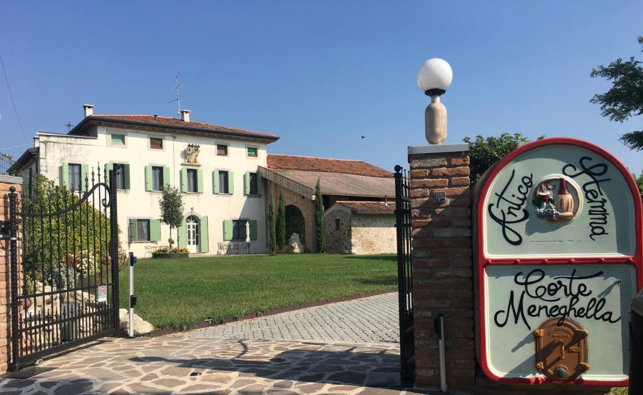 Antico Stemma Corte Meneghella Monzambano Eksteriør billede